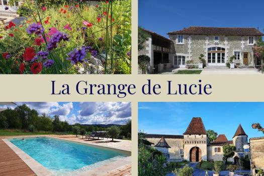 La Grange De Lucie -Chambres D'Hotes En Perigord-Dordogne Nanteuil-Auriac-de-Bourzac Екстериор снимка